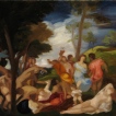 Painting a Day 2012: Sketch of Titian's The Andrians